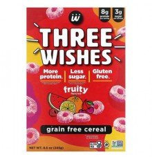 Three Wishes, Grain Free Cereal, Fruity, 8.6 oz (245 g)