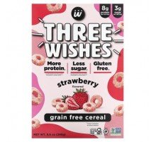 Three Wishes, Grain Free Cereal, Strawberry, 8.6 oz (245 g)
