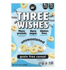 Three Wishes, Grain Free Cereal, Unsweetened, 8.6 oz (245 g)