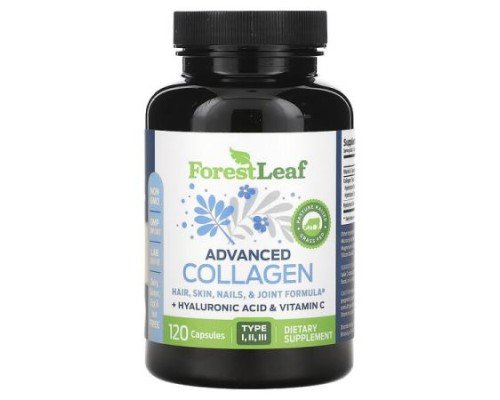Forest Leaf, Advanced Collagen, 120 Capsules