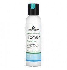 Zion Health, Ancient Minerals Toner, Cucumber, 4 fl oz (120 ml)