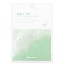 Mizon, Pore Fresh, Deep Cleansing Bubble Beauty Mask, 1 Sheet Mask, 0.88 oz (25 g)
