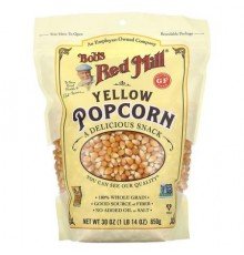 Bob's Red Mill, Yellow Popcorn, 1 lb 14 oz (850 g)