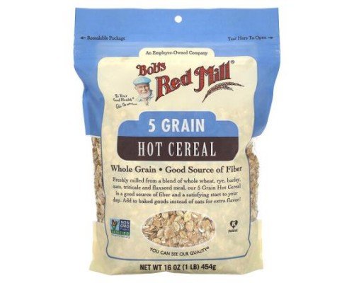 Bob's Red Mill, 5 Grain Hot Cereal, 1 lb (454 g)