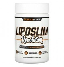 MuscleSport, Liposlim Revolution, 90 Softgels
