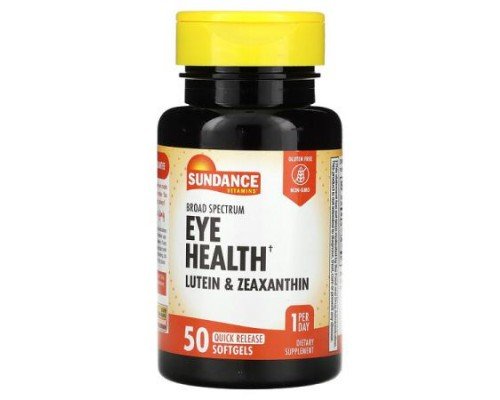Sundance Vitamins, Broad Spectrum Eye Health, 50 Quick Release Softgels