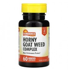 Sundance Vitamins, Horny Goat Weed Complex, 60 Vegetarian Capsules