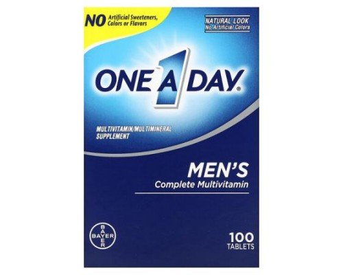 One-A-Day, Men's Complete Multivitamin, 100 Tablets