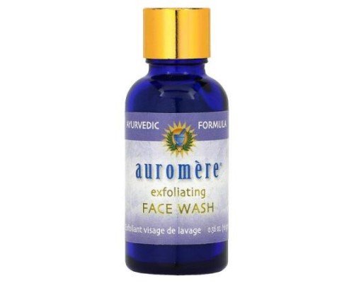 Auromere, Exfoliating Face Wash, 0.56 oz (16 gm)
