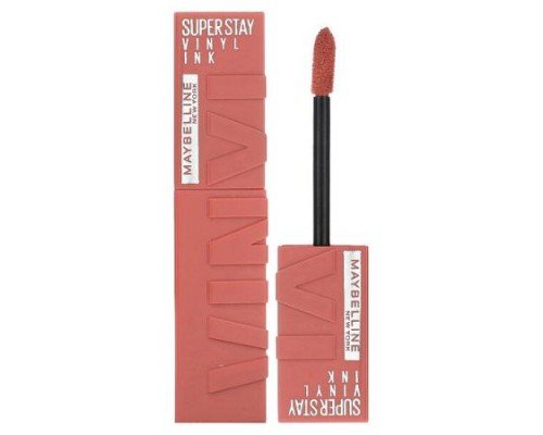 Maybelline, Super Stay, Vinyl Ink, 15 Peachy, 0.14 fl oz (4.2 ml)