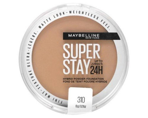 Maybelline, Super Stay, Hybrid Powder-Foundation, 310, 0.21 oz (6 g)