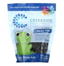 Creekside Natural Therapeutics, Children's Sleep Aid, Strawberry, 60 Fruit Chews, 9.3 oz
