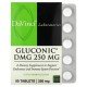 DaVinci Laboratories, Gluconic DMG , 250 mg , 90 Tablets