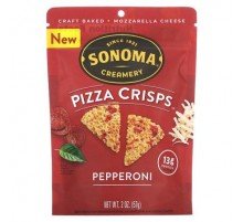 Sonoma Creamery, Pizza Crisps, Pepperoni, 2 oz (57 g)