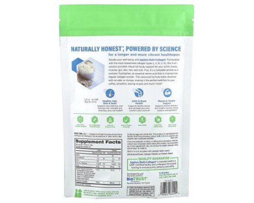 BioTRUST, Ageless Multi-Collagen®, Unflavored, 8.04 oz (228 g)