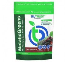 BioTRUST, MetaboGreens, Energizing Berry, 9.2 oz (261 g)