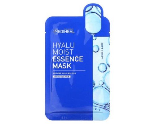 MEDIHEAL, Hyalu Moist Essence Beauty Mask, 1 Sheet, 0.68 fl oz (20 ml)