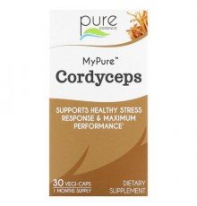 Pure Essence, MyPure, Cordyceps, 500 mg, 30 Vegi-Caps