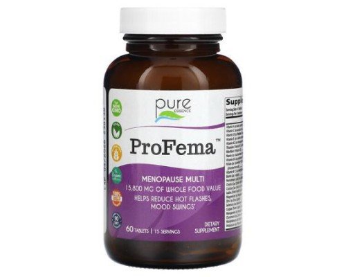 Pure Essence, ProFema, Menopause Multa, 60 Tablets