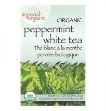 Uncle Lee's Tea, Imperial Organic, Peppermint White Tea, 18 Tea Bags, 1.14 oz (32.4 g)