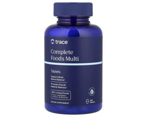 Trace, Complete Foods Multi, 240 Tablets