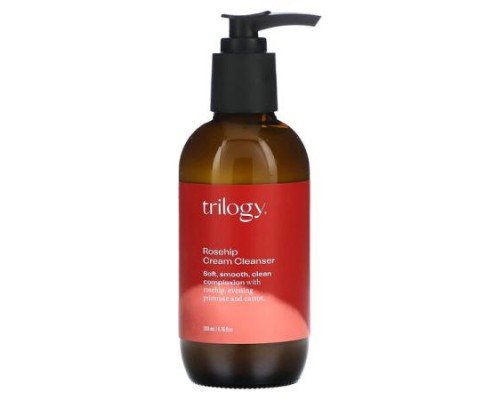 Trilogy, Rosehip Cream Cleanser, For all Skin Types, 6.76 fl oz (200 ml)