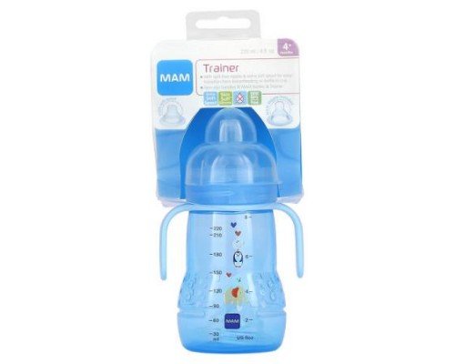 MAM, Trainer, 4+ Months, Blue , 8 fl oz (220 ml)
