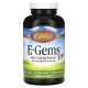Carlson, E-Gems Elite, Vitamin E with Tocopherols & Tocotrienols, 268 mg (400 IU), 240 Soft Gels