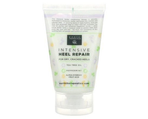 Earth Therapeutics, Intensive Heel Repair, For Dry, Cracked Heels, 4 fl oz (118 ml)