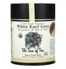 The Tao of Tea, Certified Organic Bergamot & White Tea, White Earl Grey, 2 oz (57 g)