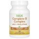 Super Nutrition, Complete B Complex with L-Methylfolate with Biotin, Pantothenic Acid, Niacin and Vitamin B12, 60 Veggie Capsules