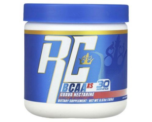 Ronnie Coleman, Vital Edition, BCAA XS, Guava Nectarine, 6.67 oz (189 g)