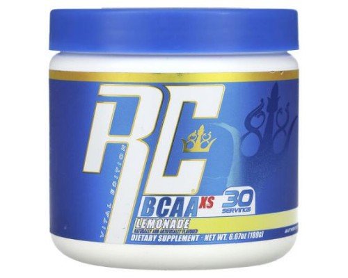 Ronnie Coleman, Vital Edition, BCAA XS, Lemonade, 6.67 oz (189 g)