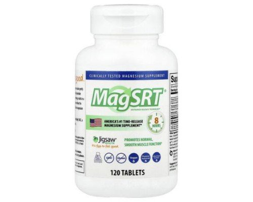 Jigsaw Health, MagSRT®, 120 Tablets