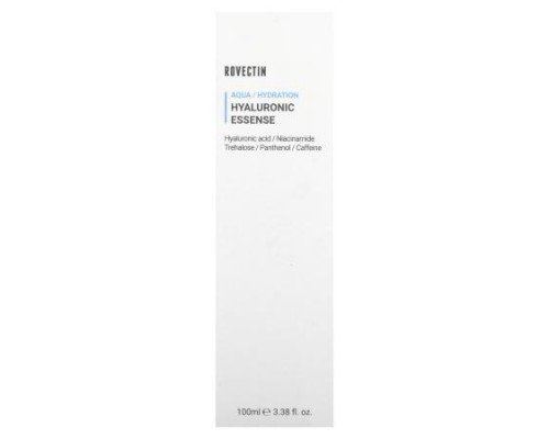 Rovectin, Aqua Hyaluronic Essense, 3.38 fl oz (100 ml)