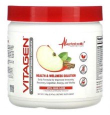 Metabolic Nutrition, VitaGen, Apple Cider, 8.47 oz (240 g)