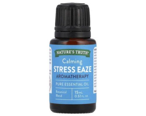 Nature's Truth, Pure Essential Oil, Calming Stress Eaze, 0.51 fl oz (15 ml)