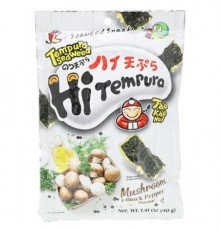 Tao Kae Noi, HiTempura Seaweed Snack, Mushroom & Black Pepper, 1.41 oz (40 g)