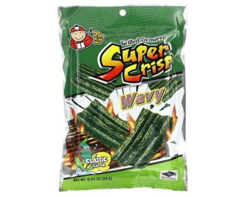 Tao Kae Noi, Grilled Seaweed Super Crisp, Wavy, Classic, 0.84 oz (24 g)