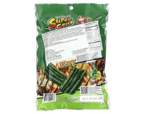 Tao Kae Noi, Grilled Seaweed Super Crisp, Wavy, Classic, 0.84 oz (24 g)