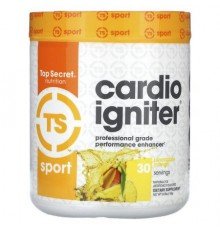 Top Secret Nutrition, Sport, Cardio Igniter,  Professional Grade Performance Enhancer, Pineapple Mango, 6.35 oz (180 g)