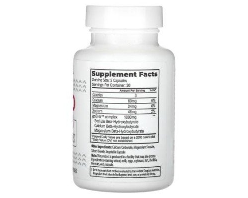 KetoLogic, Keto BHB, 60 Vegetarian Capsules
