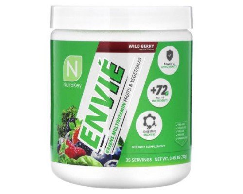 Nutrakey, Envie, Wild Berry , 0.46 lbs (210 g) (Discontinued Item)