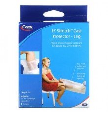 Carex, EZ Stretch, Cast Protector, Leg, 1 Cast Protector