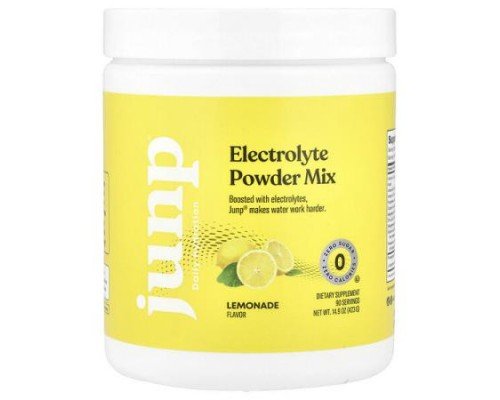 JUNP Hydration, Electrolyte Powder Mix, Lemonade, 14.9 oz (423 g)