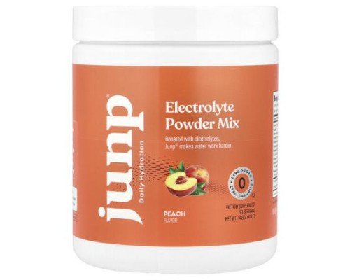 JUNP Hydration, Electrolyte Powder Mix, Peach, 14.6 oz (414 g)