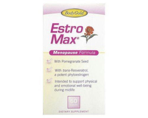 BodyGold, Estro Max, 60 Capsules