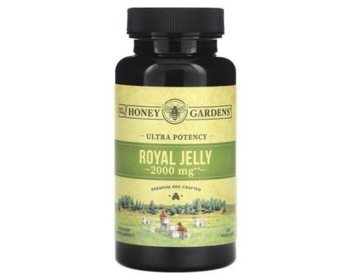 Honey Gardens, Ultra Potency, Royal Jelly, 2,000 mg , 30 Vegcaps