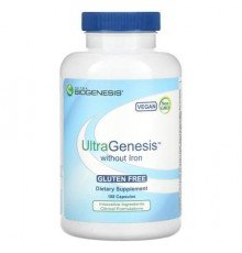 Nutra BioGenesis, UltraGenesis without Iron, 180 Capsules