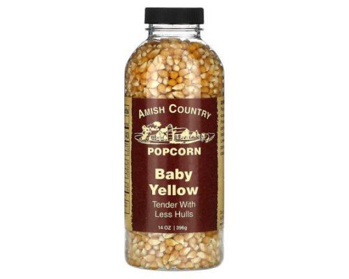 Amish Country Popcorn, Baby Yellow, 14 oz (396 g)